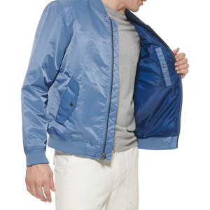 Custom Colors High Street Style Plus Size Men Winter Bomber <b>Jacket</b> Hot Product Lightweight Stylish Men <b>Slim</b> <b>Fit</b> Bomber <b>Jackets</b> - Product Image 3