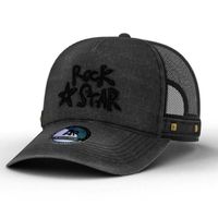 Gorra Trucker Unisex Vintage Lavada de 5 Paneles, de Alta Calidad, Poliéster/Algodón, con Malla y Bordado Personalizado, para Deportes y Actividades al Aire Libre