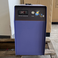 Mini-sécheur d'air réfrigéré en acier inoxydable 0,5m³ 18CFM, traitement compact de l'air comprimé pour laboratoire, qualité alimentaire SS304, Chine