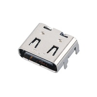 Connecteur USB-C 16 broches Mup Manufacture moins cher, connecteur USB femelle SMT, connecteur de chargeur embarqué pour chargeur électronique
