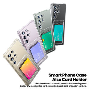 Custodia Sottile in TPU Morbido Toocki con Slot per Schede Integrato, Antiurto e Anticaduta, Sensazione di Telefono Nudo per Serie <span class=keywords><strong>Samsung</strong></span> S21-24 - Product Image 5