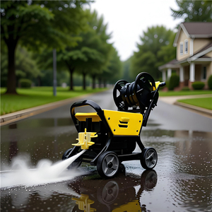 Nettoyeur haute pression portable 220V 3600W pour voiture, avec <span class=keywords><strong>pompe</strong></span> à brosse et <span class=keywords><strong>moteur</strong></span> à engrenages, pour usage domestique - Product Image 3