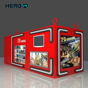 Camión móvil <span class=keywords><strong>de</strong></span> <span class=keywords><strong>cine</strong></span> HEROVR 7D 5D VR, sala <span class=keywords><strong>de</strong></span> teatro para 6 personas a la venta, Metal <span class=keywords><strong>de</strong></span> aluminio para uso educativo en el hogar, escuela, uso interior al aire libre - Product Image 2