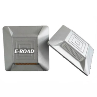 43 Marqueurs routiers réfléchissants œil de chat pour la sécurité routière / Marqueurs de chaussée / Marqueurs routiers en aluminium