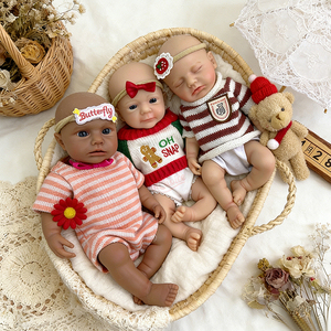 Proveedor de Muñecas Bebé Reborn Realistas Personalizadas de 12 Pulgadas, de Silicona Platino, Recién <span class=keywords><strong>Nacido</strong></span>, con Venas Pintadas a Mano, para Tiendas de Regalos - Product Image 1