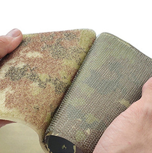 Maßgefertigte Hochwertige Langlebige Wiederverwendbare 10cm Breite Taktische Tarnfarben-Klettverschlussrolle aus 100% Nylon - Product Image 4