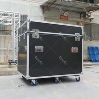 Flight Case de stockage d'équipement d'éclairage de scène pour 6 appareils de lavage Chauvet R2X