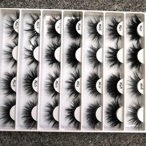 Cils 3d 25mm avec emballage personnalisé Vendeur en gros Cils en bande de vison Minkeyelashes - Product Image 3