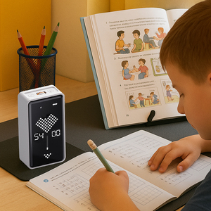 Led điện tử đồng hồ Cát Cát hẹn giờ max 99min trọng lực từ cát đồng hồ cát hẹn giờ cho trẻ em trang trí bàn nhà Quà Tặng - Product Image 2