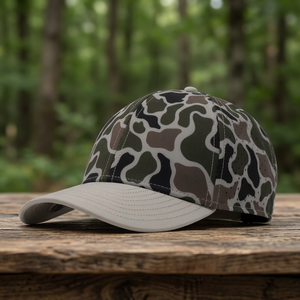Casquette Snapback 6 Panneaux Camouflage Respirante en Maille Réglable Unisexe Chapeau d'Extérieur Style Décontracté Printemps-Été - Product Image 1