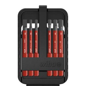 WIHA - 45803 Jeu d'embouts électriques à fente (6 pcs.) -EAN 4010995458034 INSERTS ISOLÉS - Product Image 2