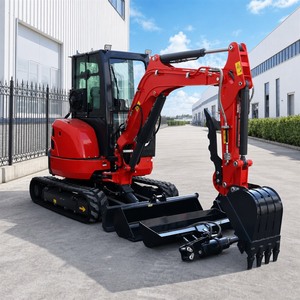 ENVÍO GRATUITO Mini Excavadora de 3.5 Toneladas con Certificación CE, Motor Euro 5, Excavadora Hidráulica de Orugas para Construcción y Jardinería - Product Image 2