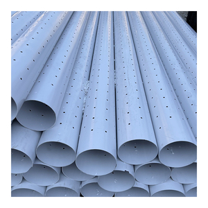 Продам высокое качество ПВХ дренажная Оросительная труба перфорированная труба просачивания upvc труба - Product Image 5