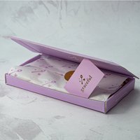Boîte à courrier en papier ondulé de qualité alimentaire personnalisée Boîte à beignets sucrés Boîte à brownies