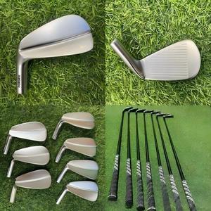 Têtes de fers de <span class=keywords><strong>golf</strong></span> pour droitiers <span class=keywords><strong>ou</strong></span> gauchers, tiges en <span class=keywords><strong>acier</strong></span> inoxydable, têtes de fers forgées avec accessoire de poignée en caoutchouc - Product Image 6