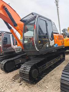 Excavatrice hydraulique d'occasion de haute qualité de 20 tonnes Excavatrice sur chenilles Hitachi ZX200 à vendre - Product Image 2