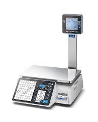 Balance électronique commerciale d'impression d'étiquettes de codes-barres en aluminium CAS CL-3000 OEM - Product Image 4