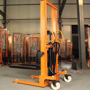 Apilador Manual de Servicio Pesado JUDA, Capacidad de 1-3 Toneladas, Altura de Elevación de 1600-3500 mm, Carga Manual en Almacén, Integral JDST 1ton 2ton - Product Image 2