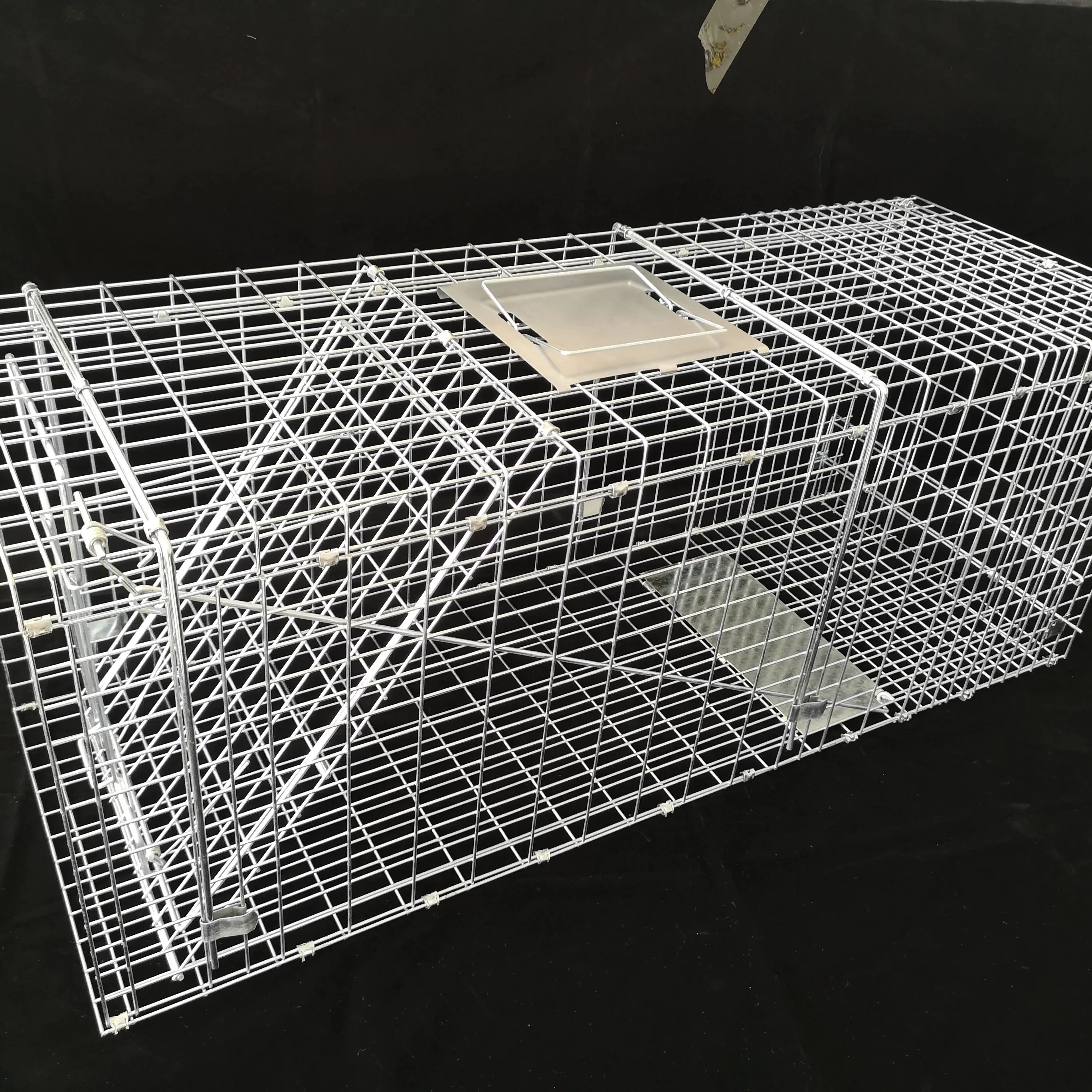 Lebende Kaninchen, Katze, Eichhörnchen, Waschbär, Maulwurf, Gopher, Ground hogs, Opossums Catch and Release Cage Humane Metal Animal Cage Trap