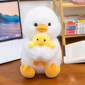 ตุ๊กตาผ้ากำมะหยี่ชุดแม่และเด็ก ของเล่นตั้งโต๊ะ ของเล่นตุ๊กตาแสนน่ารัก เหมาะสำหรับตกแต่งบ้านและเป็นของขวัญวันหยุด - Product Image 3