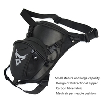 Sac banane de moto, étanche, cyclisme, tactique Airsoft, sac de course pour les jambes