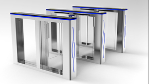 Bangunan komersial & keamanan Hotel kontrol kecepatan gerbang putar Harga kompetitif pintu putar pejalan kaki - Product Image 2