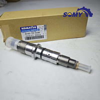 Inyector de Combustible de Alta Resistencia 6745-12-3100 Compatible con Komatsu PC350HD PC300HD SAA6D114E, Repuestos para Motor de Excavadora