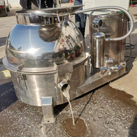 Machine automatique de nettoyage de tripes d'animaux et de plumes de poulet avec roulement, capacité de 150-300 pièces/heure, moteur de 5,5 kW