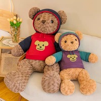 Boneka Beruang Teddy Ukuran Besar 90cm 110cm, Boneka Plush Dekorasi Rumah, Boneka Beruang Hari Valentine, Boneka Beruang Custom Dengan Pakaian