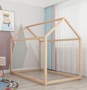 Cama Infantil Moderna y Elegante de Madera Maciza con Diseño de Casa de Árbol, Estilo <span class=keywords><strong>Bed</strong></span> and <span class=keywords><strong>Breakfast</strong></span>, Muebles Creativos de Tatami - Product Image 2