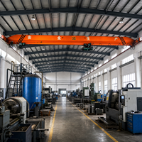 Pont roulant monopoutre standard chinois LD, 5 tonnes, 16 tonnes, avec palan électrique, directement de l'usine