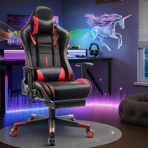 <span class=keywords><strong>Chaise</strong></span> de jeu ergonomique pour adultes avec haut-parleurs et éclairage LED RGB, mobilier de bureau commercial pour la Colombie, <span class=keywords><strong>chaise</strong></span> de <span class=keywords><strong>gaming</strong></span> PC, <span class=keywords><strong>chaise</strong></span> de jeu vidéo - Product Image 3