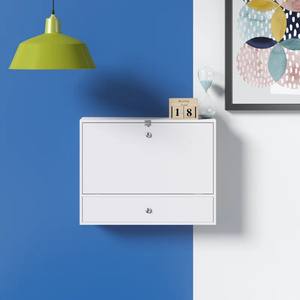 <span class=keywords><strong>Escritorio</strong></span> plegable que ahorra espacio para el hogar <span class=keywords><strong>con</strong></span> aparador <span class=keywords><strong>Escritorio</strong></span> de tocador <span class=keywords><strong>flotante</strong></span> de color blanco <span class=keywords><strong>con</strong></span> cajón - Product Image 6