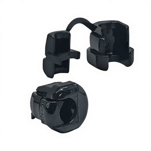 Collier de serrage de câble rond noir PA66 certifié CE 6N-4 6P-4 6N3-4 6P3-4 avec douille de décompression - Product Image 2