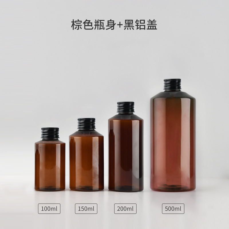 ฝาอลูมิเนียมสีน้ำตาล+ดำ