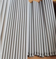 Tube de nitrure de silicium de Protection de thermocouple 28x16 Si3N4 liant des tubes en céramique de carbure de silicium SiC