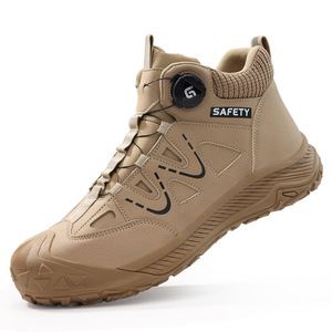 Chaussures <span class=keywords><strong>de</strong></span> <span class=keywords><strong>sécurité</strong></span> élégantes <span class=keywords><strong>sans</strong></span> <span class=keywords><strong>lacets</strong></span> OEM GUYISA <span class=keywords><strong>de</strong></span> haute qualité avec embout en acier, tailles 37-46, légères et résistantes aux perforations, modèle 5052 - Product Image 1