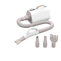 Sèche-cheveux pour animaux de compagnie, certifié US, séchage rapide, protection contre la surchauffe, sans mât, alimenté en courant alternatif