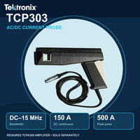 Sonde de courant AC/DC Tektronix TCP303 150A, 15 MHz, crête de 500A pour la mesure de courant sur oscilloscope TCPA300