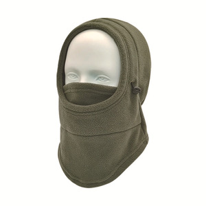 Bonnet d'hiver unisexe en <span class=keywords><strong>polaire</strong></span> <span class=keywords><strong>polaire</strong></span> et élasthanne/coton, bonnet de ski, écharpe, cache-cou, chaud, épais, doux, thermique, anti-froid - Product Image 2