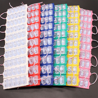 Module de lentille moulée par injection de 12V LED pour feux de passage de roue de voiture, feux d'avertissement de carrosserie de véhicule, boîtes lumineuses de publicité