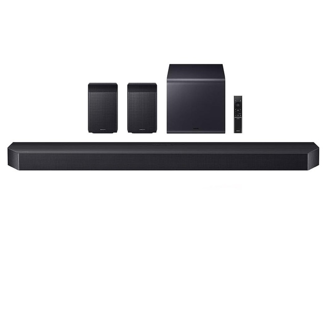 Samsun g Home Theater HW-Q990F 3D Sound Speakers 11.1.4 Ch Soundbar with Subwoofer Rear bluetooth Speaker for Mini Projector 4k