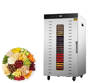 Déshydrateur Commercial SY-24 pour Viande <span class=keywords><strong>de</strong></span> Bœuf, Banane, <span class=keywords><strong>Tomate</strong></span>, Mangue, Fruits et Concombre <span class=keywords><strong>de</strong></span> Mer - Product Image 1
