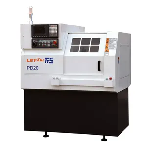 Small High Speed High Quality Cnc Turning Lathe With C Axis