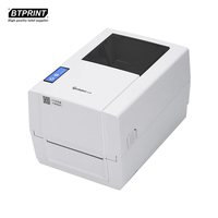Impresora de Transferencia Térmica Gprinter GP-1934T de 4 Pulgadas y 300dpi para Etiquetas Autoadhesivas, Etiquetas de Cuidado de Prendas y Etiquetas Colgantes para Ropa