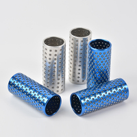 Buje de Jaula de Bolas de Aluminio Anodizado Ligero Serie MBSH con Bolas de Acero GCr15 para Módulos de Movimiento Lineal de Alta Frecuencia