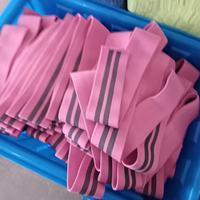Bande de Résistance Élastique en Latex Ultra-Extensible de 8 cm, Couleur Personnalisée en Usine, pour Exercices de Gymnastique, Fitness et Yoga