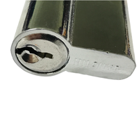 LCKLUX Serrure de porte en fer de 70 mm, de haute qualité, antivol, étanche, pour porte en bois, avec 3 clés, haute sécurité