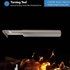 Outil de tournage interne E SV95C R L TA8113 Mini outil de tournage à plaquettes positives - Product Image 3