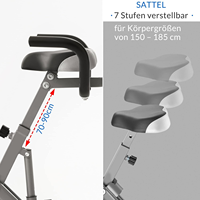 Precio de fábrica Interior Estacionario Gimnasio Bicicleta Cardio Entrenamiento Equipo de fitness Bicicletas de ejercicio para la venta